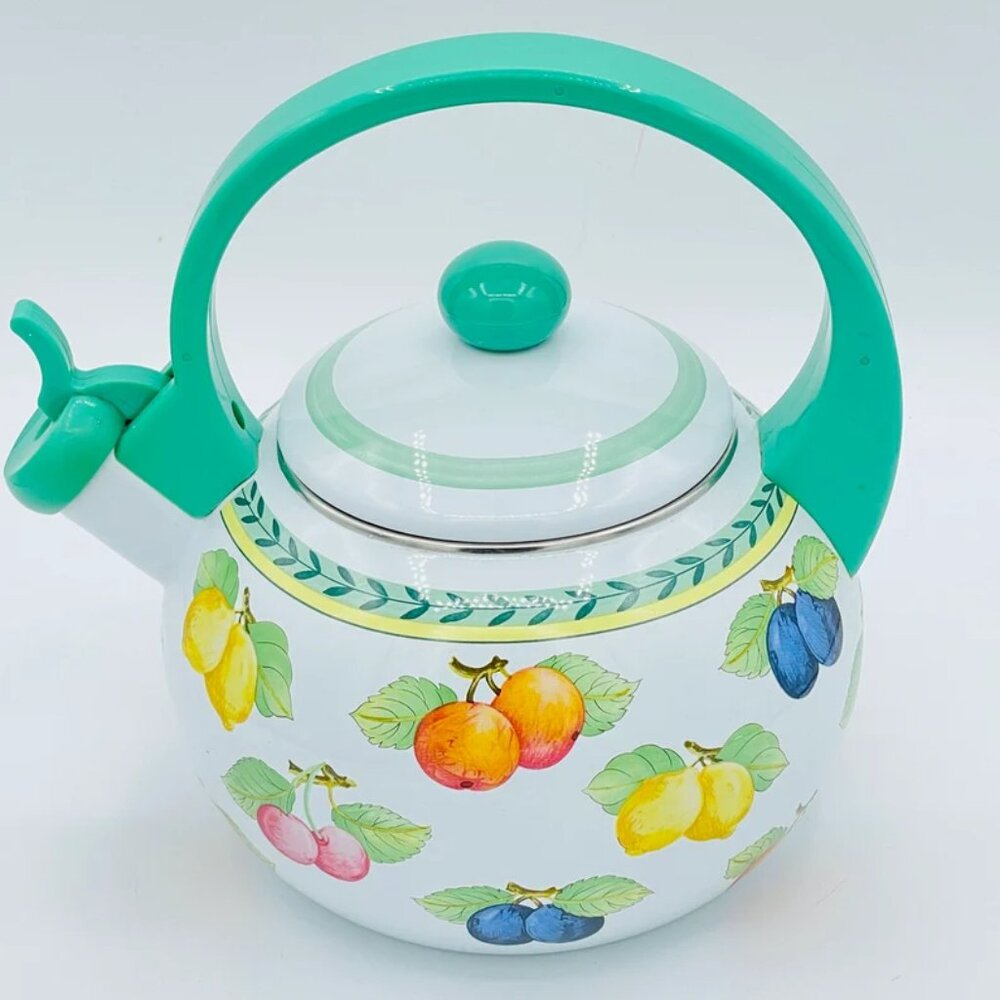 Villeroy and Boch, French Garden Florence, 8 5/8”, Fruit design, Metal, whistlin